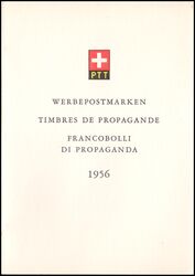 1956  Offizielles PTT-Faltblatt - Nr. 1