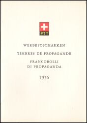 1956  Offizielles PTT-Faltblatt - Nr. 1