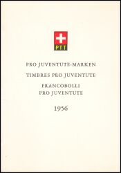 1956  Offizielles PTT-Faltblatt - Nr. 5