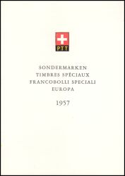 1957  Offizielles PTT-Faltblatt - Nr. 8