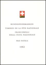 1962  Offizielles PTT-Faltblatt - Nr. 46