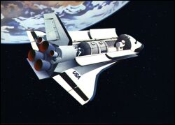 1981  Space Shuttle - Bildpostkarte