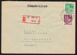 Auslandsbrief Einschreiben - MiF