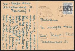 Fernpostkarte - EF
