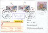 1998  Mischfrankatur auf R-Brief