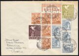 1948  Überseebrief - MiF / FDC - ZF 2a