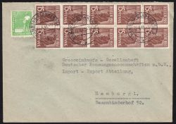 1948  Ortsbrief - MiF / ZF 2b