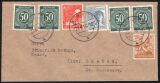 1948  Fernbrief - MiF / ZF 2c