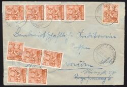 1948  Fernbrief - MeF / FDC - ZF 2a