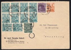 1948  Fernbrief - MiF / ZF 2b