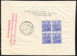 1948  Fernbrief Einschreiben - MiF / ZF 2b