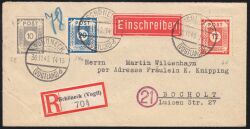 Fernbrief Einschreiben - MiF