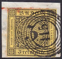 1851  Freimarke: Ziffer im Kreis