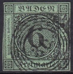 1851  Freimarke: Ziffer im Kreis