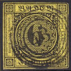 1853  Freimarke: Ziffer im Kreis