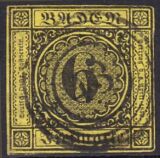 1853  Freimarke: Ziffer im Kreis