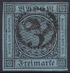 1858  Freimarke: Ziffer im Kreis