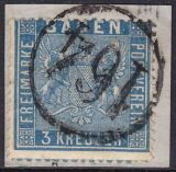 1860  Freimarke: Wappen