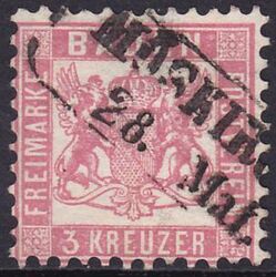 1862  Freimarke: Wappen