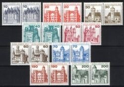 1977  Freimarken: Burgen & Schlösser aus Bogen