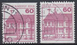1979  Freimarken: Burgen & Schlösser aus MH