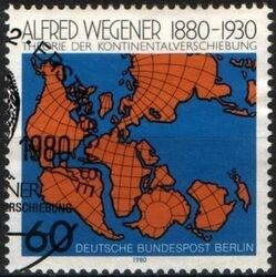 1980  Geburtstag von Alfred  Wegener