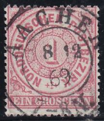 Nr. 0002 - Nachverwendeter Preußenstempel - Aachen / K2