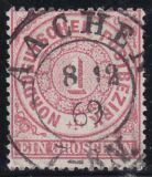 Nr. 0002 - Nachverwendeter Preußenstempel - Aachen...