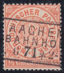Nr. 0004 - Nachverwendeter Preußenstempel - Aachen / R3