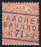 Nr. 0004 - Nachverwendeter Preußenstempel - Aachen...
