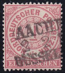 Nr. 0007 - Nachverwendeter Preuenstempel - Aachen / L3