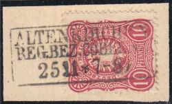 Nr. 0057 - Nachverwendeter Preußenstempel - Altenkirchen / R3