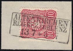 Nr. 0057 - Nachverwendeter Preußenstempel - Altenkirchen / R3