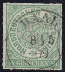 Nr. 0128 - Nachverwendeter Preußenstempel - Baal / K2