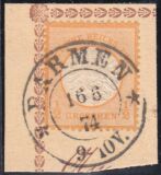 Nr. 0146 - Nachverwendeter Preußenstempel - Barmen...