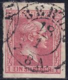Nr. 0202 A - Nachverwendeter Preußenstempel -...