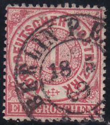 Nr. 0215 - Nachverwendeter Preußenstempel - Berlin P. E. No 1 / R2