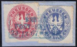 Nr. 0216 - Nachverwendeter Preußenstempel - Berlin Post-Exp. 2 / R3