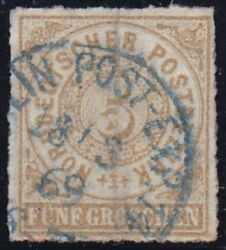 Nr. 0243 b - Nachverwendeter Preußenstempel - Berlin Post-Exp. 14 / K1