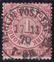 Nr. 0257 - Nachverwendeter Preußenstempel - Berlin Post-Exp. 23 / K1