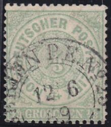 Nr. 0259 - Nachverwendeter Preuenstempel - Berlin P. E. No. 25 / K2