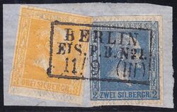 Nr. 0271 - Nachverwendeter Preuenstempel - Berlin Eis. P. B. No. I / R3