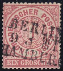 Nr. 0281 - Nachverwendeter Preußenstempel - Berlin-Hamburg / L3