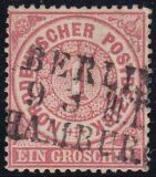 Nr. 0281 - Nachverwendeter Preußenstempel -...