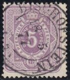 Nr. 0335 - Nachverwendeter Preußenstempel -...