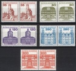 1982  Freimarken: Burgen & Schlösser aus Bogen *
