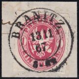 Nr. 0415 - Nachverwendeter Preußenstempel - Branitz...