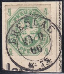 Nr. 0432 - Nachverwendeter Preußenstempel - Breslau / K2