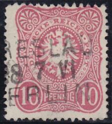 Nr. 0445 - Nachverwendeter Preußenstempel - Breslau-Berlin / L3
