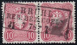 Nr. 0479 - Nachverwendeter Preußenstempel - Brühl Reg. Bez. Coeln / R3